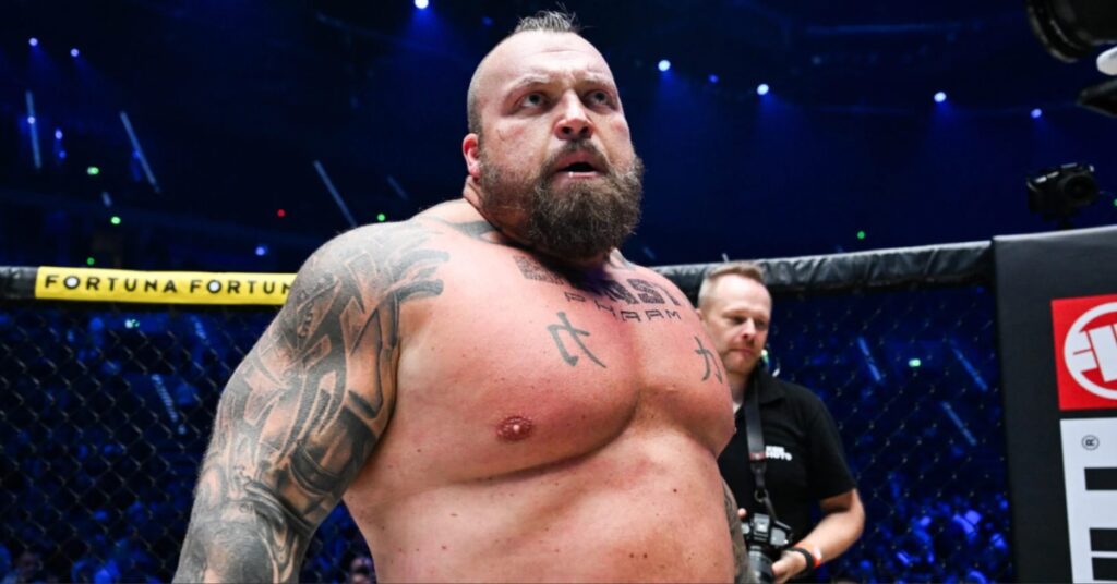 Strongman Eddie Hall Only Interested in Fighting More Giants: "I Belong in the Freak Fights"