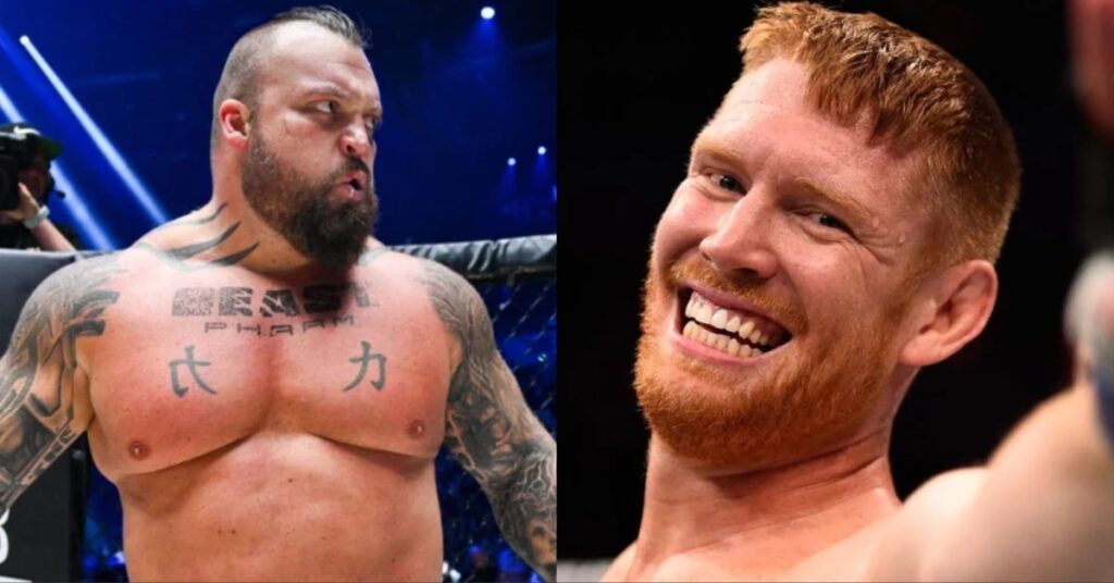 UFC Athlete Sam Alvey Calls Out Eddie Hall and Is Looking to Make Him Cry in Karate