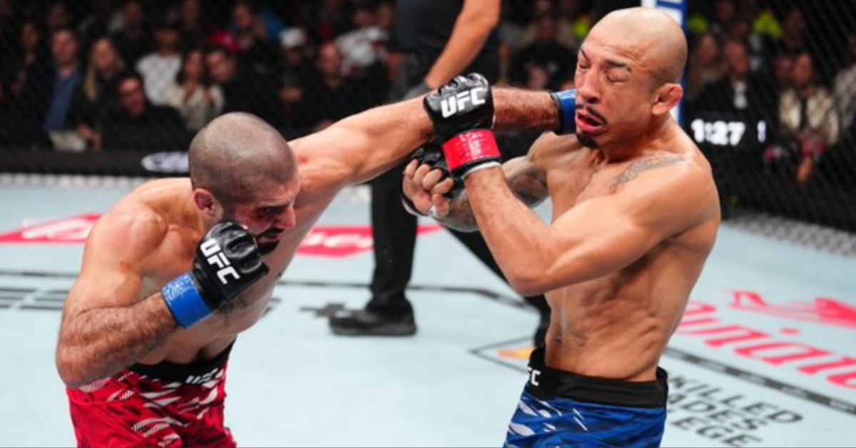 Aiemann Zahabi Scores Decision Win Over Jose Aldo in Exciting Blood-Soaked Scrap – UFC 315 Highlights