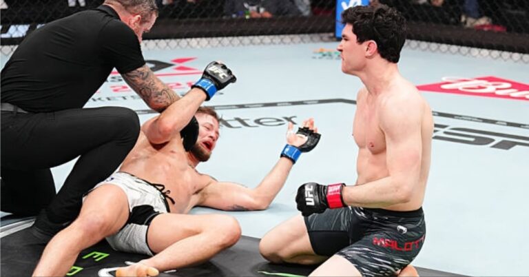 Mike Malott flattens Charles Radtke with second round knockout on homesoil - UFC 315 Highlights