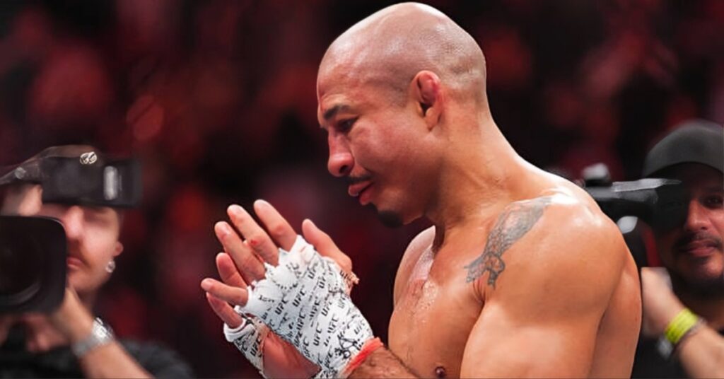 'I Grew Up Watching Him': Opponent Honors Jose Aldo After Emotional UFC 315 Farewell