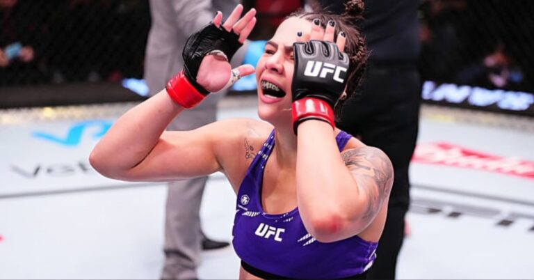 Luana Santos nabs rare americana submission over Tainara Lisboa - UFC Vegas 106 Highlights