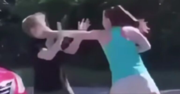 Watch: Street Fight Girl Picks Opponent Apart with Stick and Move Before Brutal Knockout