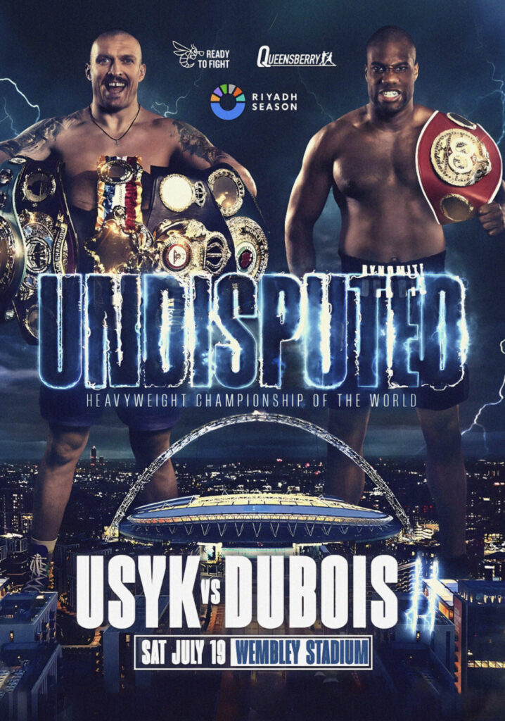 Oleksandr Usyk vs. Daniel Dubois 2- Fight Card, Betting Odds, Start Time 2 Oleksandr Usyk vs. Daniel Dubois 2 Poster
