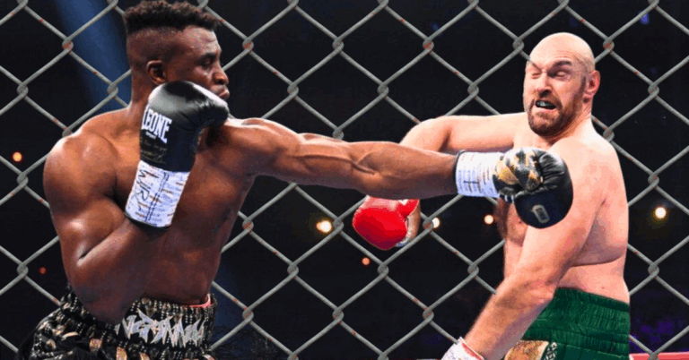Tyson Fury vs. Francis Ngannou in the cage? Boxing champ says it’s a fight we NEED to see