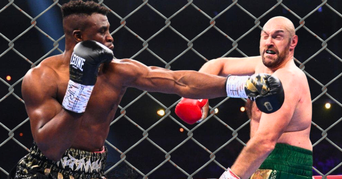 Tyson Fury vs. Francis Ngannou in the cage? Boxing champ says it’s a fight we NEED to see