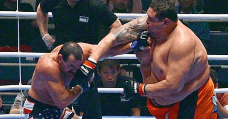 Watch: UFC Icon Don Frye Remembers the Day He Fought a 500lb Sumo Legend “What Was I Thinking?”