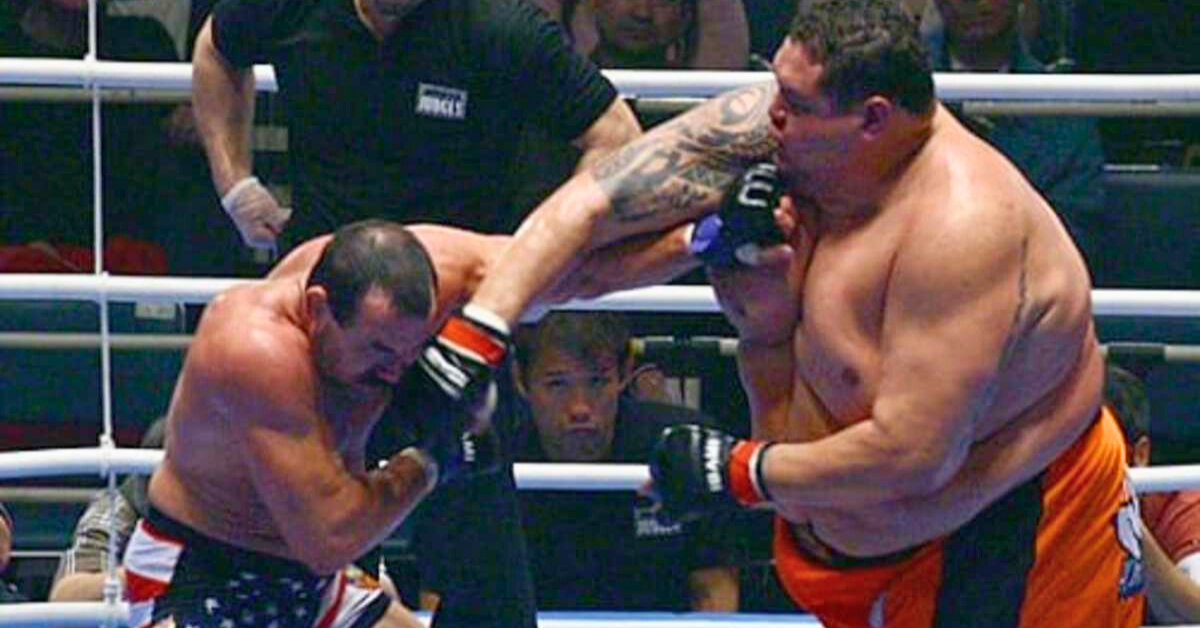 Watch: UFC Icon Don Frye Relives the Day He Fought a 500lb Sumo Legend “What Was I Thinking?”