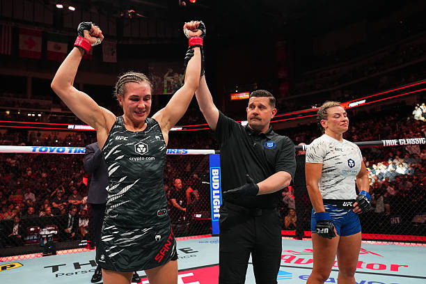 Yana Santos Survives Late Scare to Secure Decision Win Over Miesha Tate - UFC Des Moines Highlights 5 Miesha Tate