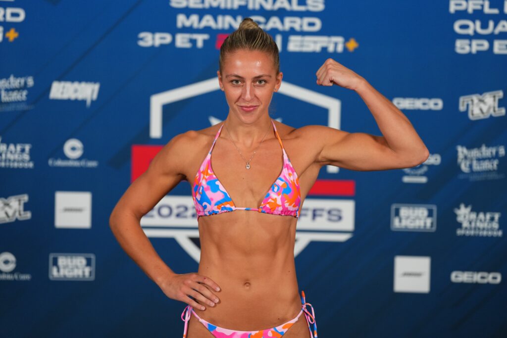 Dakota Ditcheva Thinks Her Long Layoff Was 'Worth It' for a Spot at PFL Africa Debut 2 Fagsr1AWYAIK h2