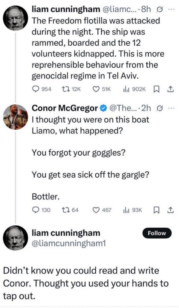 Game of Thrones Actor Destroys UFC Star Conor McGregor in Fiery Social Media Exchange 2 GtE7UIDWkAA6MhF