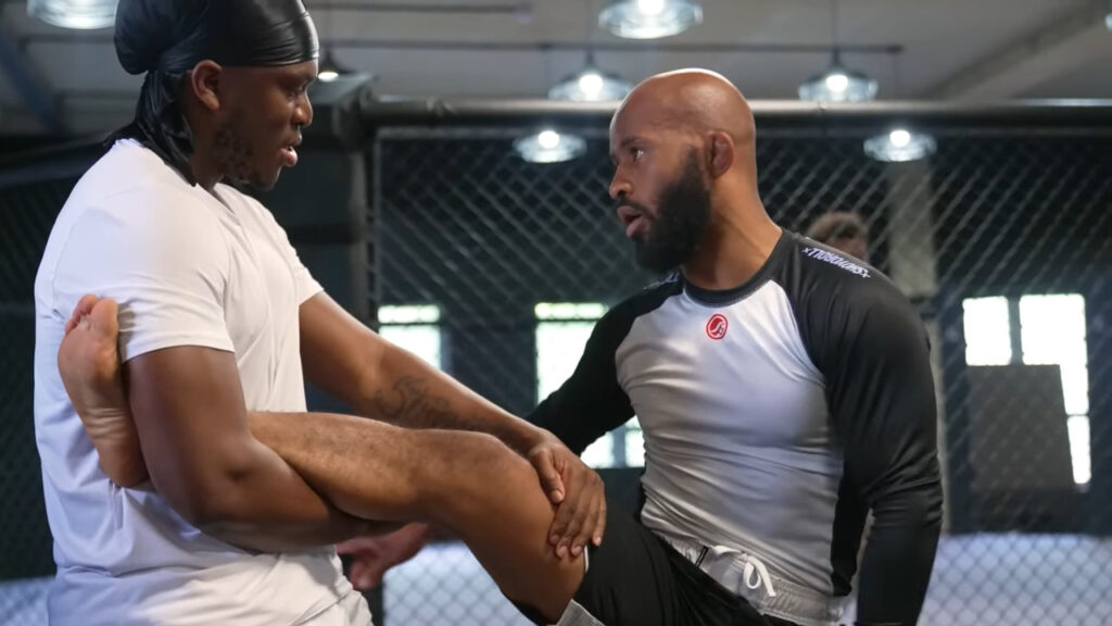 YouTube Star KSI Lasted Only 17 Seconds with Demetrious Johnson - Here’s What Happened 6 KSI Tries to Survive Mighty Mouse And Fails in 17 Seconds 2