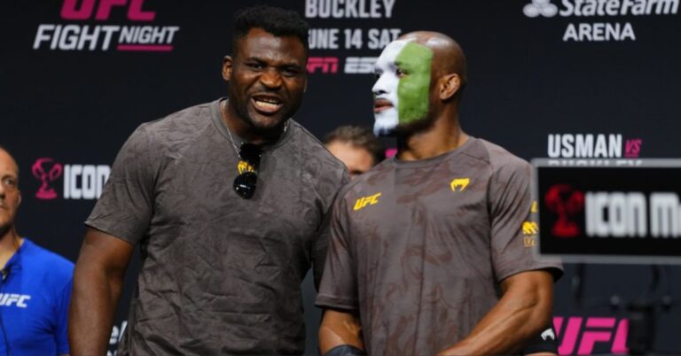 Francis Ngannou Appears On-Stage at UFC Atlanta Weigh-Ins, Reportedly Eyeing a Return to the Octagon