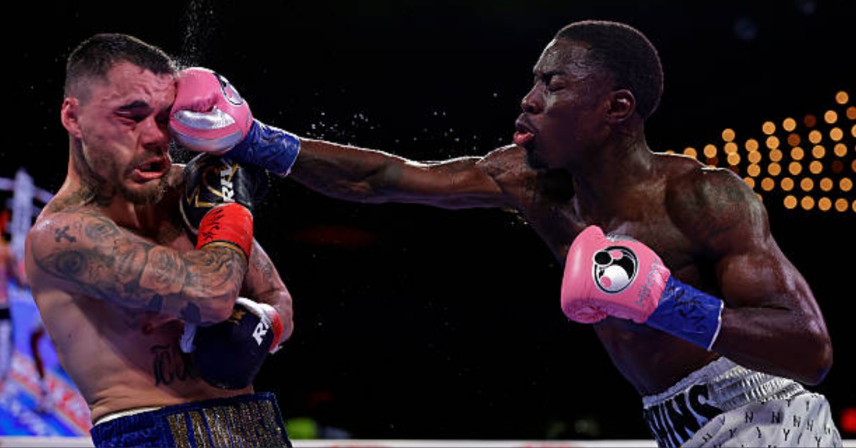 Richardson Hitchins Folds George Kambosos with Brutal Body Shot to Retain IBF Title – Richardson vs. Kambobos Jr. Highlights