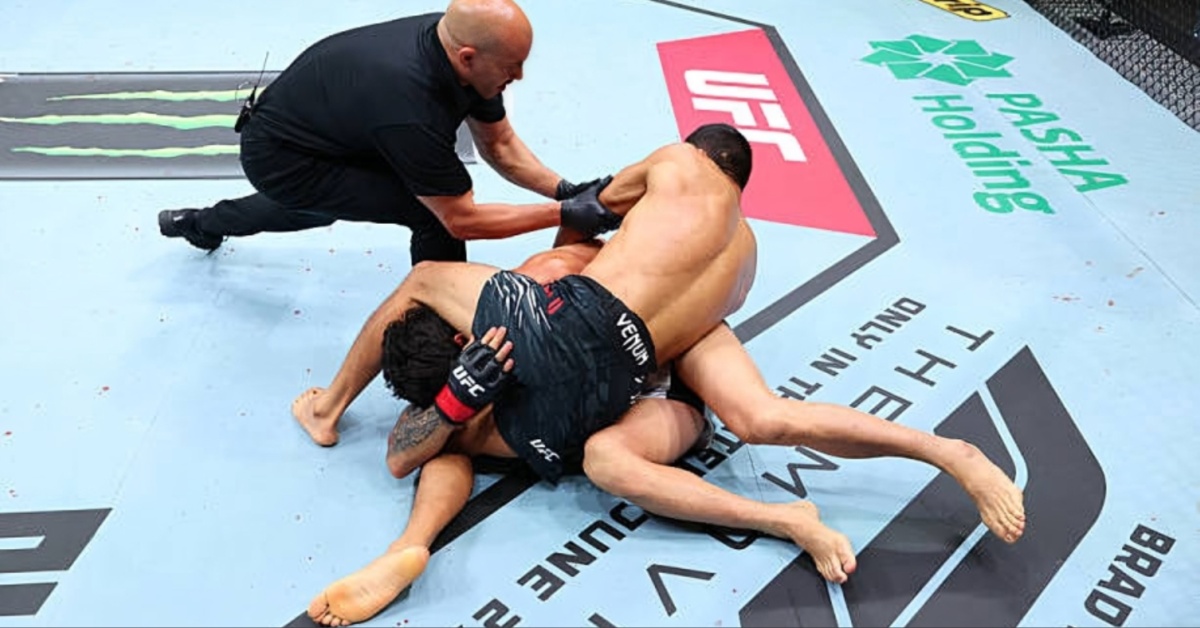 Mykybek Orolbai beats ex-Rizin FF star Tofiq Musayev with kimura in debut fight – UFC Baku Highlights