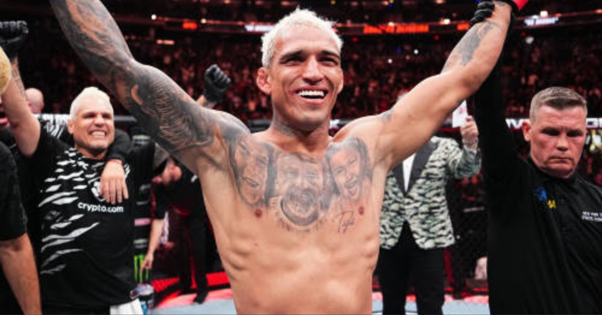 Charles Oliveira Still Chasing History: ‘I’m Hungry, I’m Thirsty, I’m Ready’