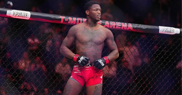 Terrance McKinney stops Viacheslav Borshchev with blistering guillotine choke - UFC 317 Highlights