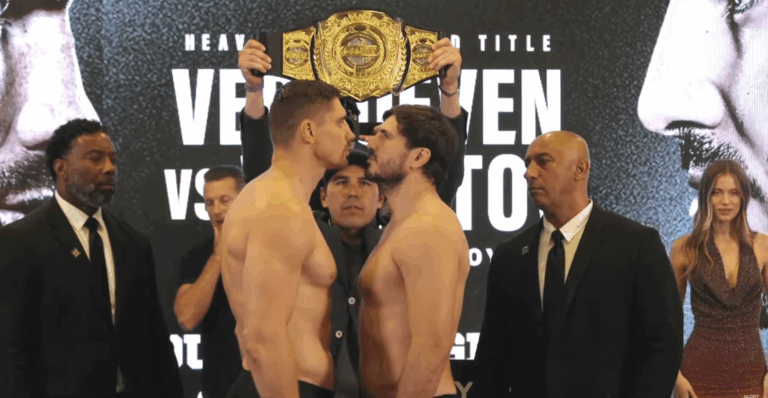 Watch: Final faceoff between Rico Verhoeven and Artem Vakhitov ahead of Glory 100