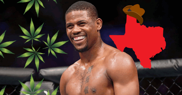 UFC Star Kevin Holland: “Texas Needs to Legalize Marijuana for Me to Fight There”
