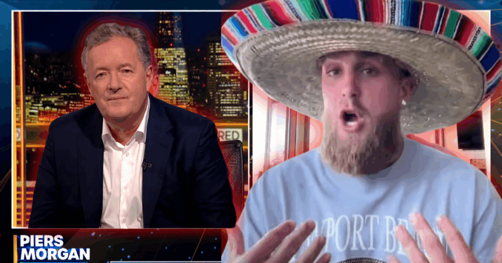 Watch: Jake Paul Storms Off Piers Morgan’s Show: ‘I Don’t Give a **** About Your Show, Dumb*ss’