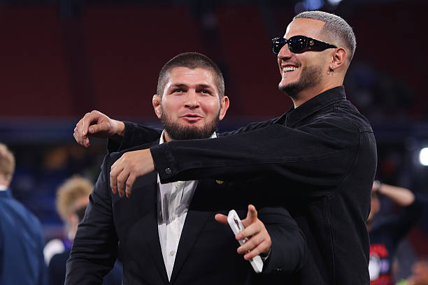 Khabib Nurmagomedov Declines Handshake From Female Host on Live TV: 'A Lot of Legends Here' 5 gettyimages 2218136797 612x612 1