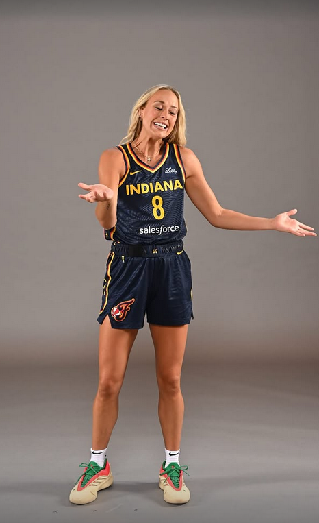 WNBA Star Caitlin Clark Finds Her Enforcer: Sophie Cunningham’s Martial Arts Move Sparks WNBA Brawl - Black Belt Uses Thai Clinch 3 sophie cunninham 33