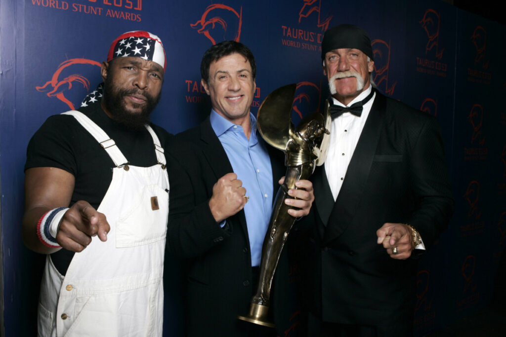 2005 taurus world stunt awards backstage