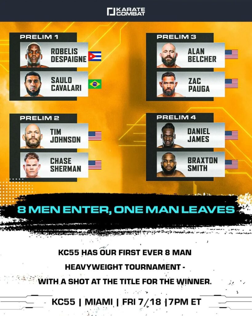 Karate Combat 55: 'Last Man Standing' Heavyweight Tournament Results and Highlights 2 GwJu4rqWIAAU0hQ