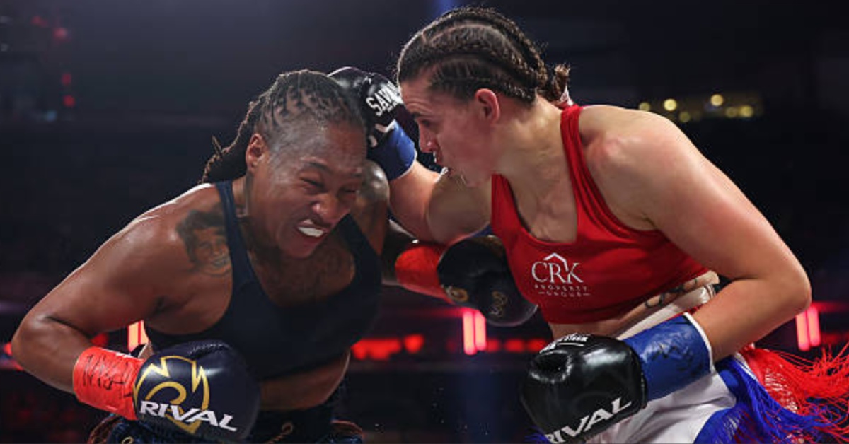 Shadasia Green Outslugs Savannah Marshall to Capture Unified Super Middleweight Title – Taylor vs. Serrano 3 Highlights