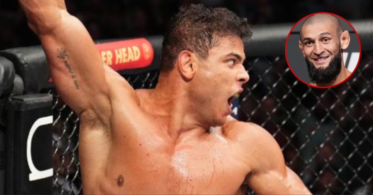 Paulo Costa Demands Khamzat Chimaev Fight Because ‘Borz’ Sent Messages To Costa’s Girl – ‘He’s a Son of a ***’