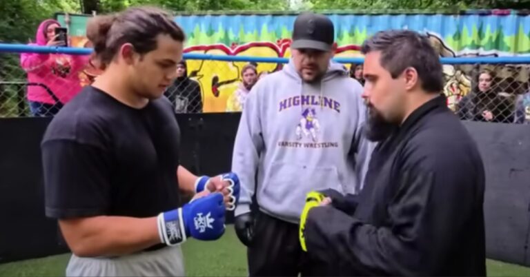 Watch: Hapkido Master Takes on High School Wrestler in the Scrapyard