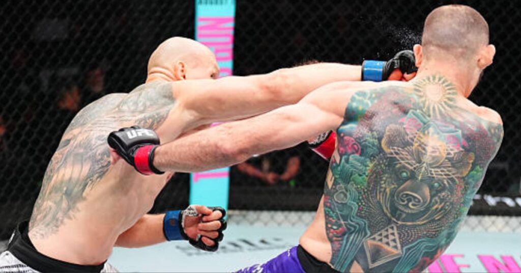 Bogdan Guskov Extends His Unbeaten Streak with Vicious TKO of Nikita Krylov - UFC Abu Dhabi Highlights