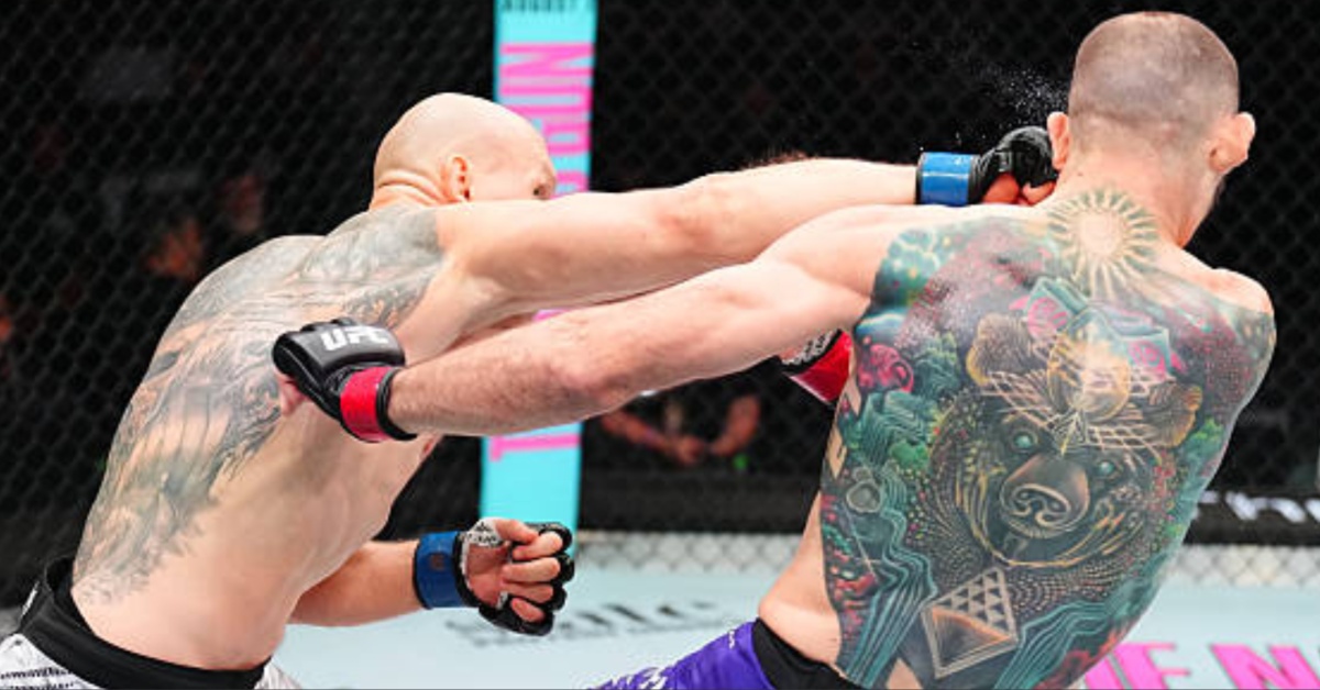 Bogdan Guskov Extends His Unbeaten Streak with Vicious TKO of Nikita Krylov – UFC Abu Dhabi Highlights
