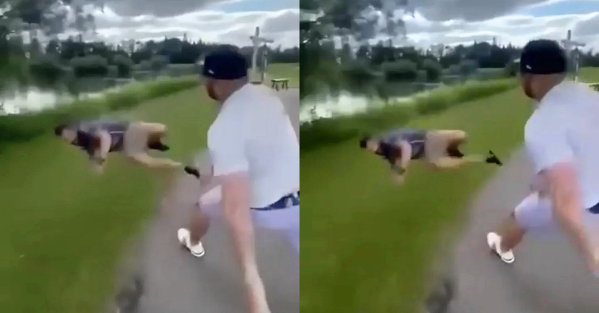 Watch: Hockey Enforcer Tosses Rude Golfer in Water Hazard Brawl – Drunk Gets Launched and Clocked on the Golf Course