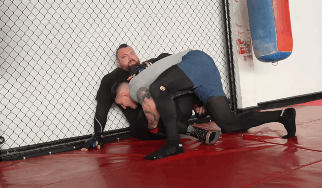Watch: Eddie Hall Take Out UFC Heavyweight Champ Tom Aspinall In the Gym 1 Eddie Hall
Tom Aspinall grappling