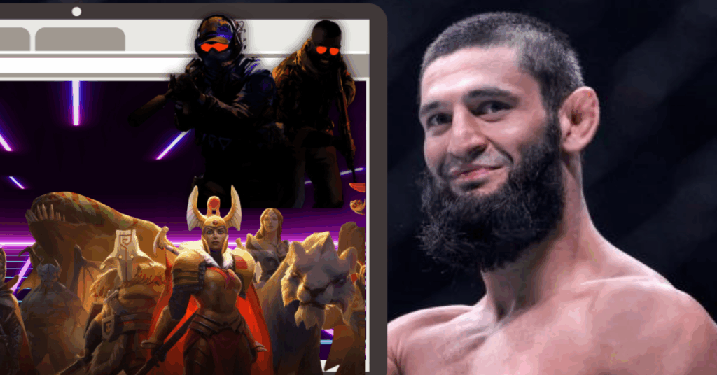 What Video Games Does Khamzat Chimaev Play When He's Not Smashing Opponents?