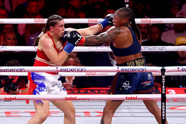 Shadasia Green Outslugs Savannah Marshall to Capture Unified Super Middleweight Title - Taylor vs. Serrano 3 Highlights 2 gettyimages 2224714386 612x612 1