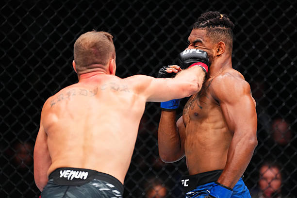 Morgan Charrière Lands Jaw-Dropping KO Against Nate Landwehr - UFC Nashville Highlights 2 gettyimages 2224842287 612x612 1