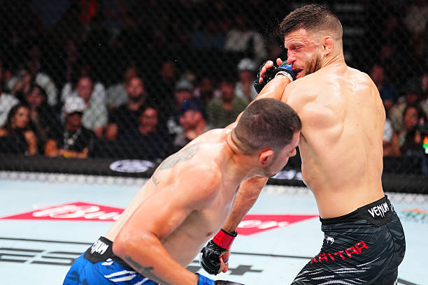 Steve Garcia Breaks into Featherweight Rankings with Brilliant Performance Against Calvin Kattar - UFC Nashville Highlights 3 gettyimages 2224845204 612x612 1