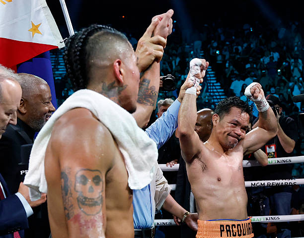 Manny Pacquiao's Return to the Ring Marred by Questionable Majority Draw - Barrios vs. Pacquiao Highlights 4 gettyimages 2226076938 612x612 1