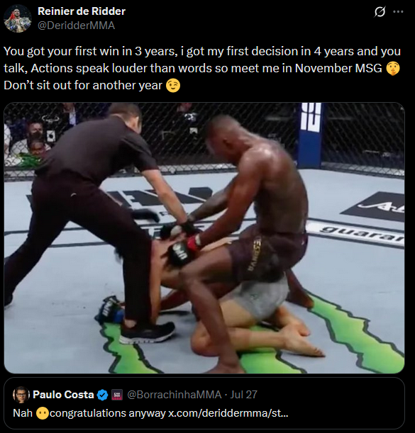 rdr paulo costa