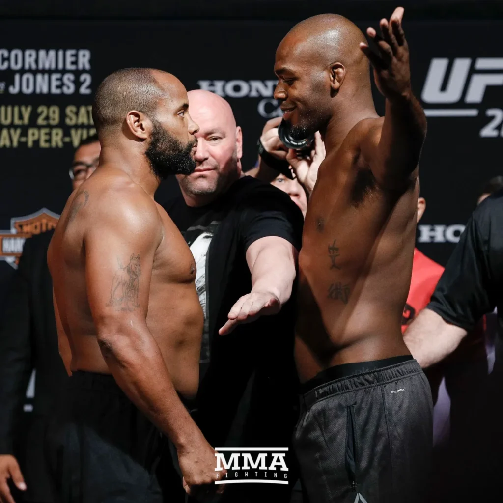 UFC Veteran on Jon Jones' PED Usage: "He doesn’t deny the hit-and-runs or cocaine allegations. That’s the one that bothers him." 2 405 Daniel Cormier and Jon Jones