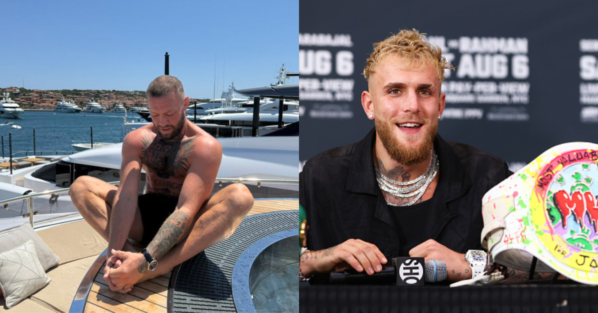 Conor McGregor Throws Kicks on a Yacht, Jake Paul Throws Shade Mocking the Former UFC Star