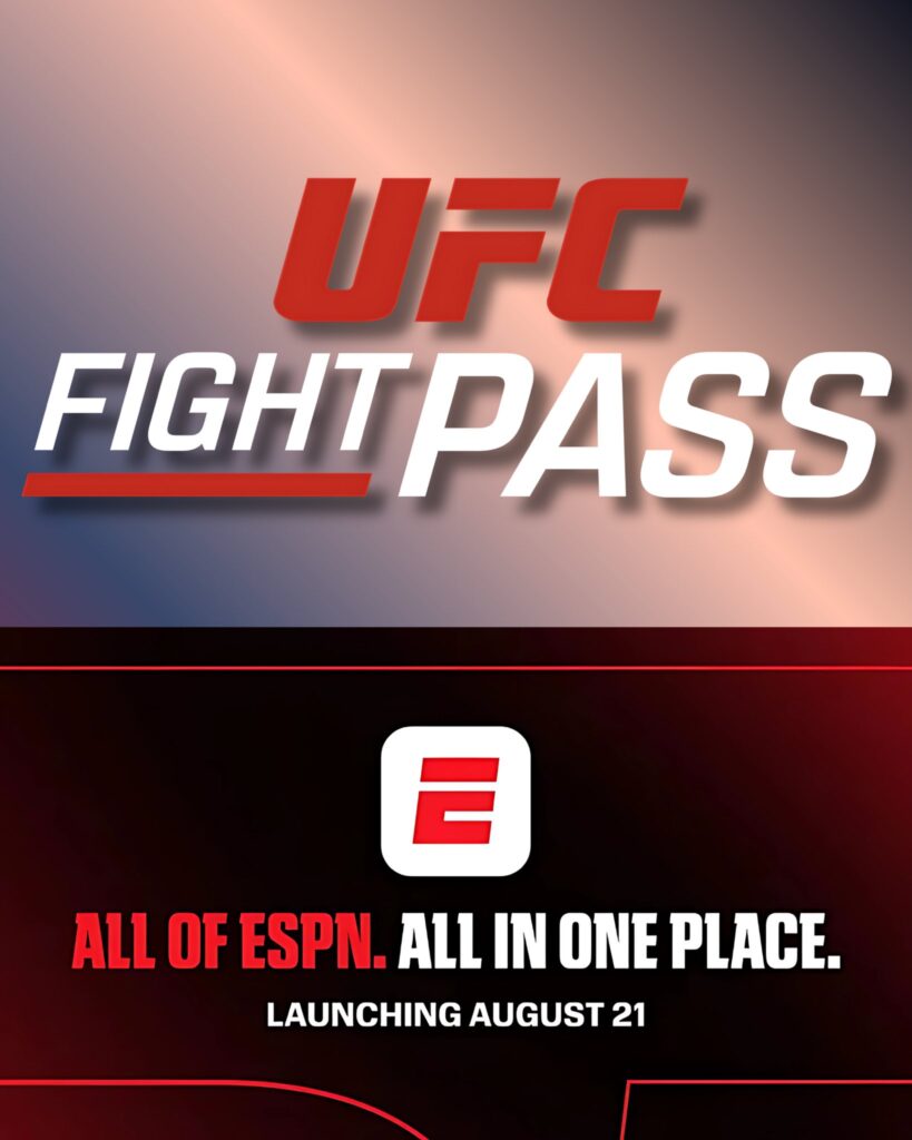 ESPN Looking to Purchase UFC Fight Pass and WWE Vault