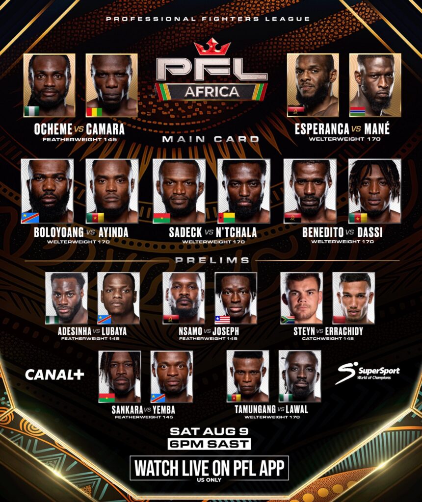 PFL Africa 2 - Full Results from Johannesburg 2 Gx6ilwlWoAAdBoU