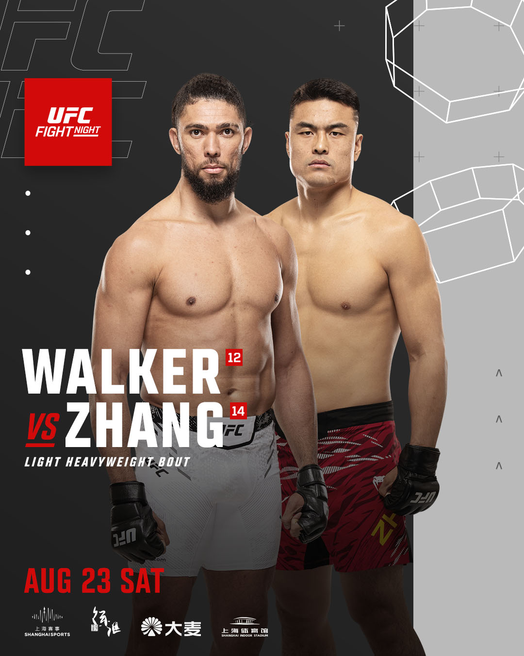 Johnny Walker vs. Zhang Mingyang Poster