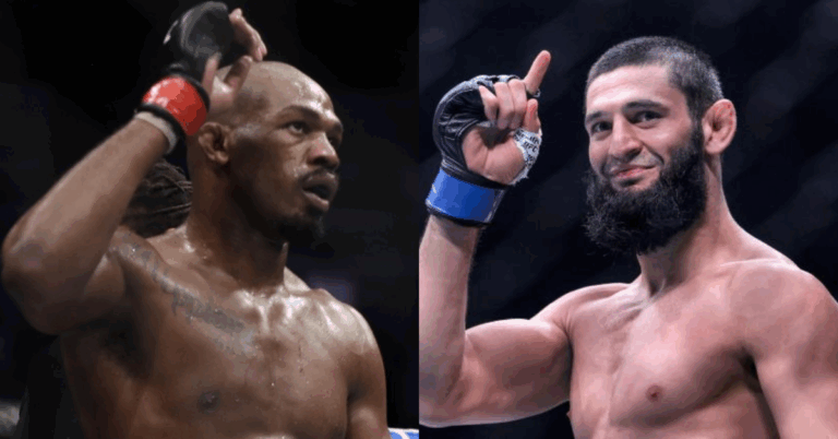 Jon Jones Flattered By Khamzat Chimaev's Compliments "Shows me a lot about his character."