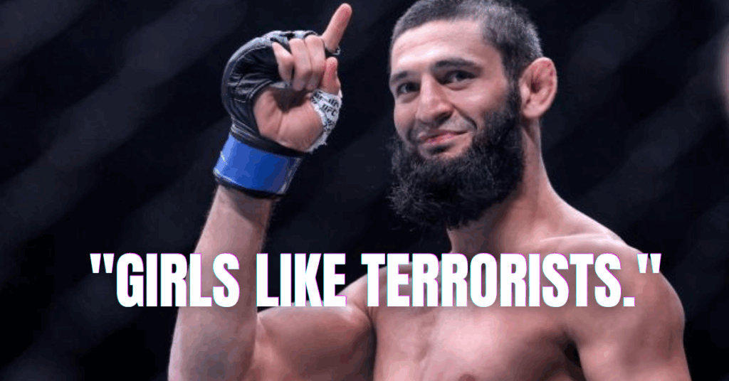 Khamzat Chimaev Said WHAT About Women 'Borz' Claims Girls like terrorists.