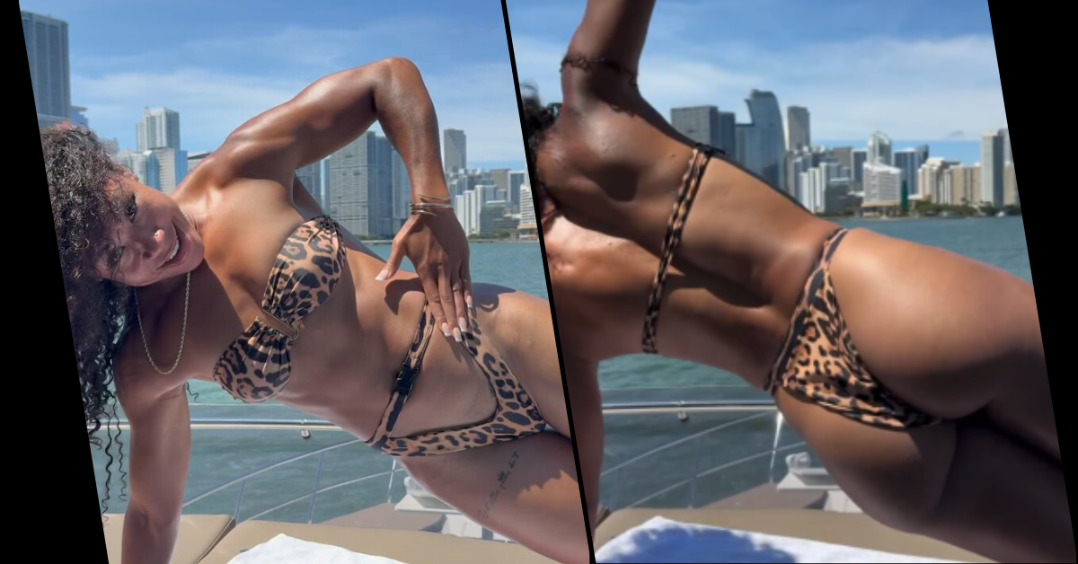 Look: Boxing Star Alycia Baumgardner Shows Off Vacation Workout and Killer Physique