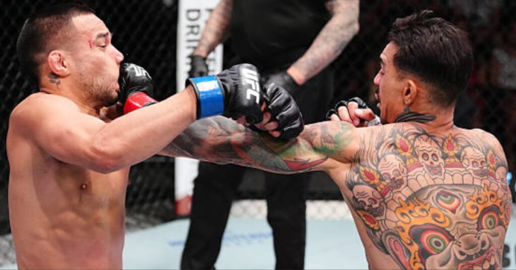 Andre Fili Triumphs with Nail-Biting Split Decision Against Christian Rodriguez - UFC Vegas 109 Highlights